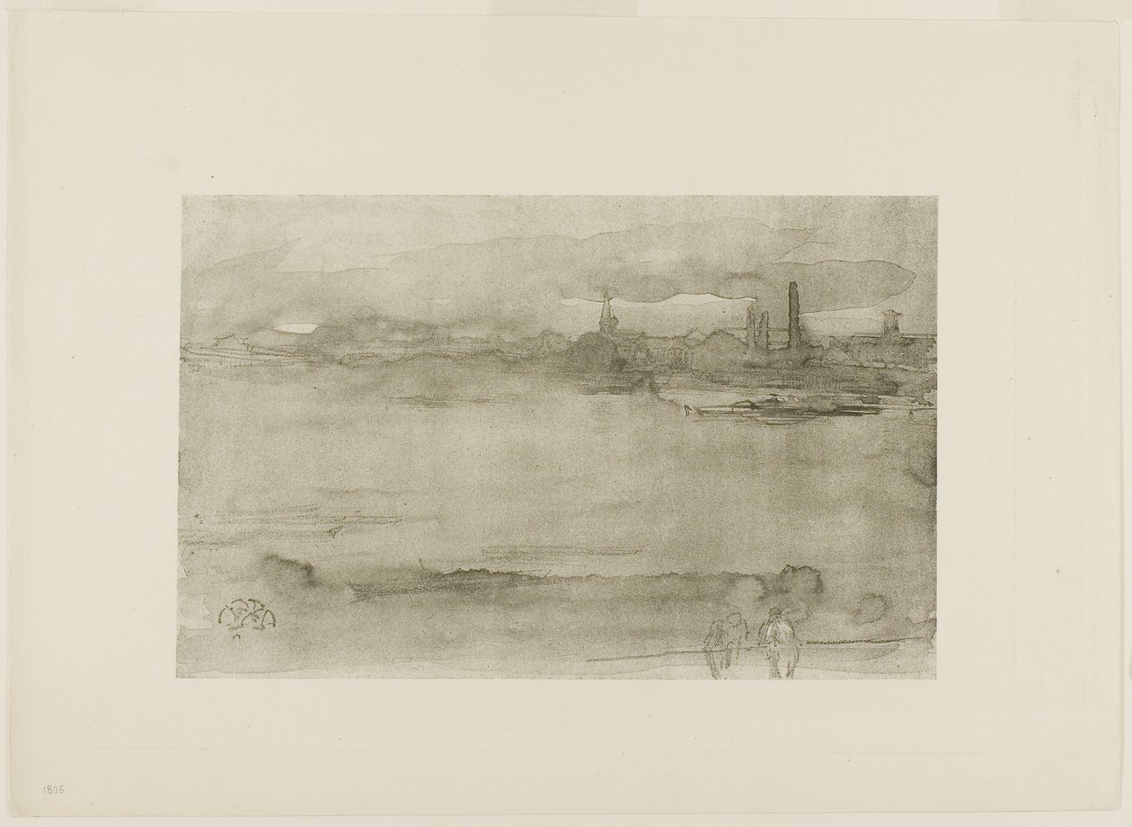 Brzy ráno od James Abbott McNeill Whistler