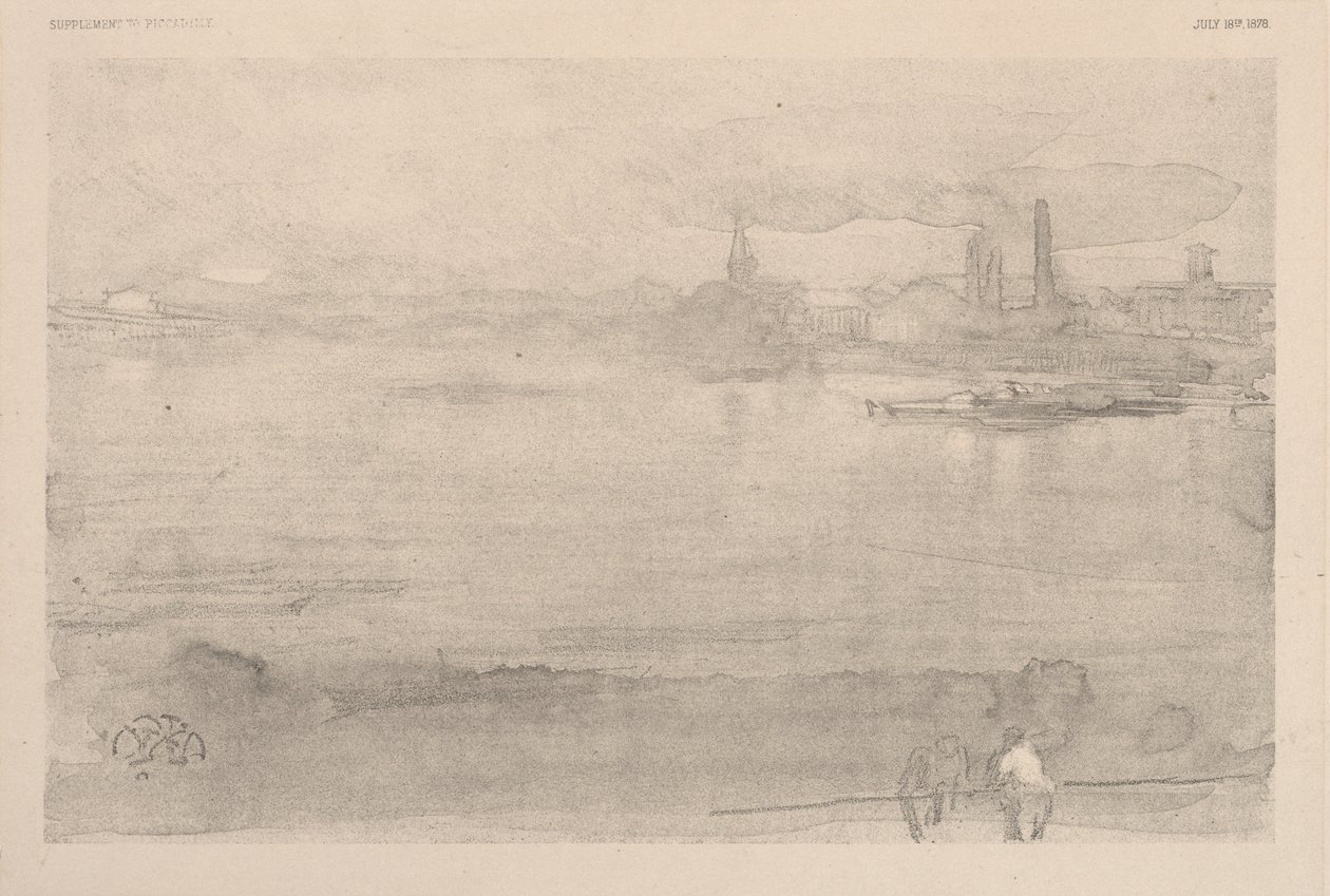 Časné ráno: Temže u Battersea od James McNeill Whistler