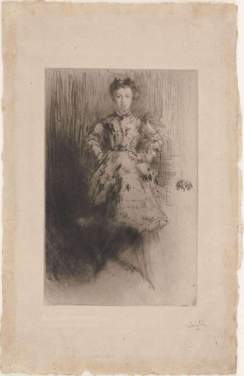 Elinor Leylandová od James Abbott McNeill Whistler