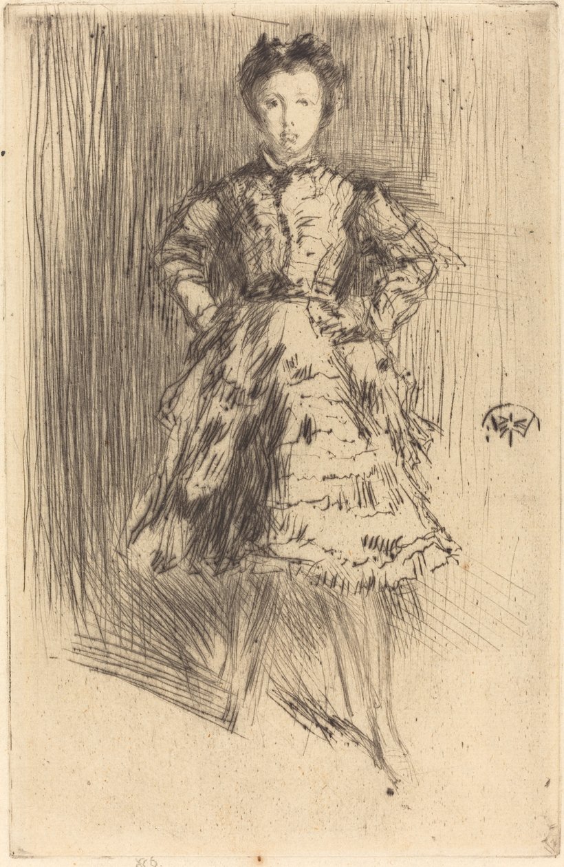 Elinor Leylandová od James Abbott McNeill Whistler