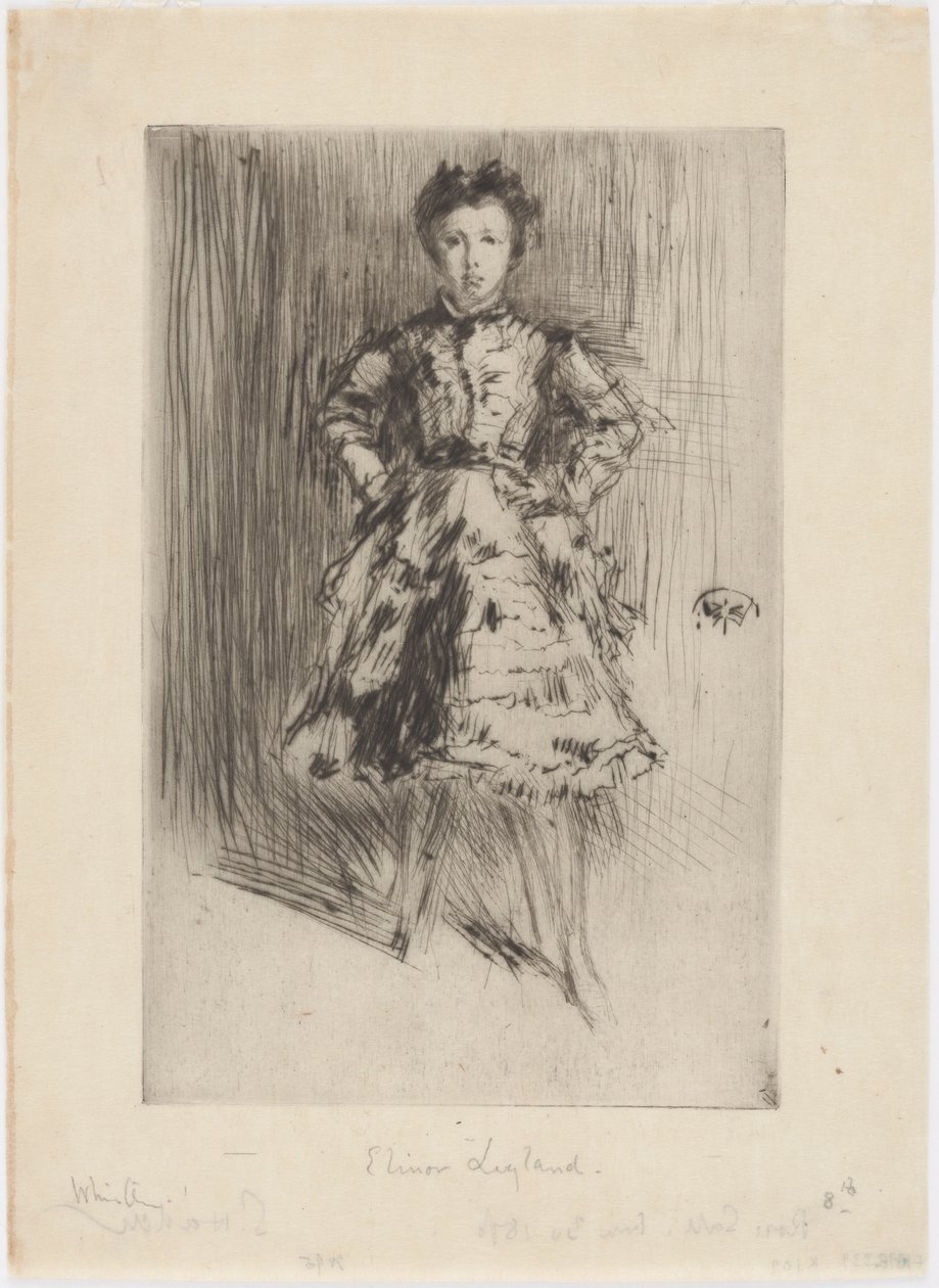 Elinor Leylandová od James Abbott McNeill Whistler