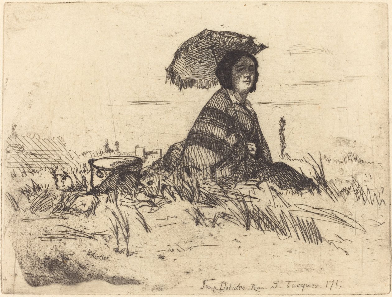 Za bílého dne od James Abbott McNeill Whistler