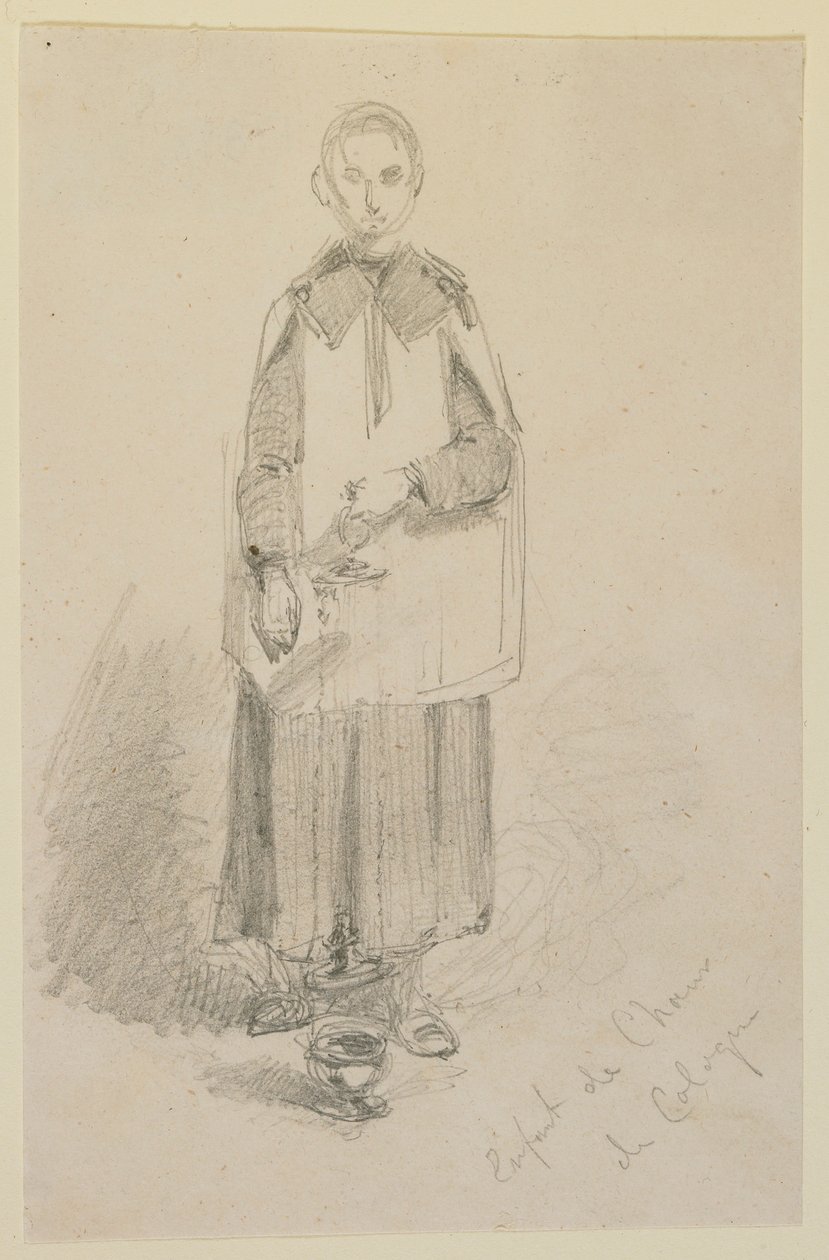 Kolínský pěvecký sbor Boy od James Abbott McNeill Whistler