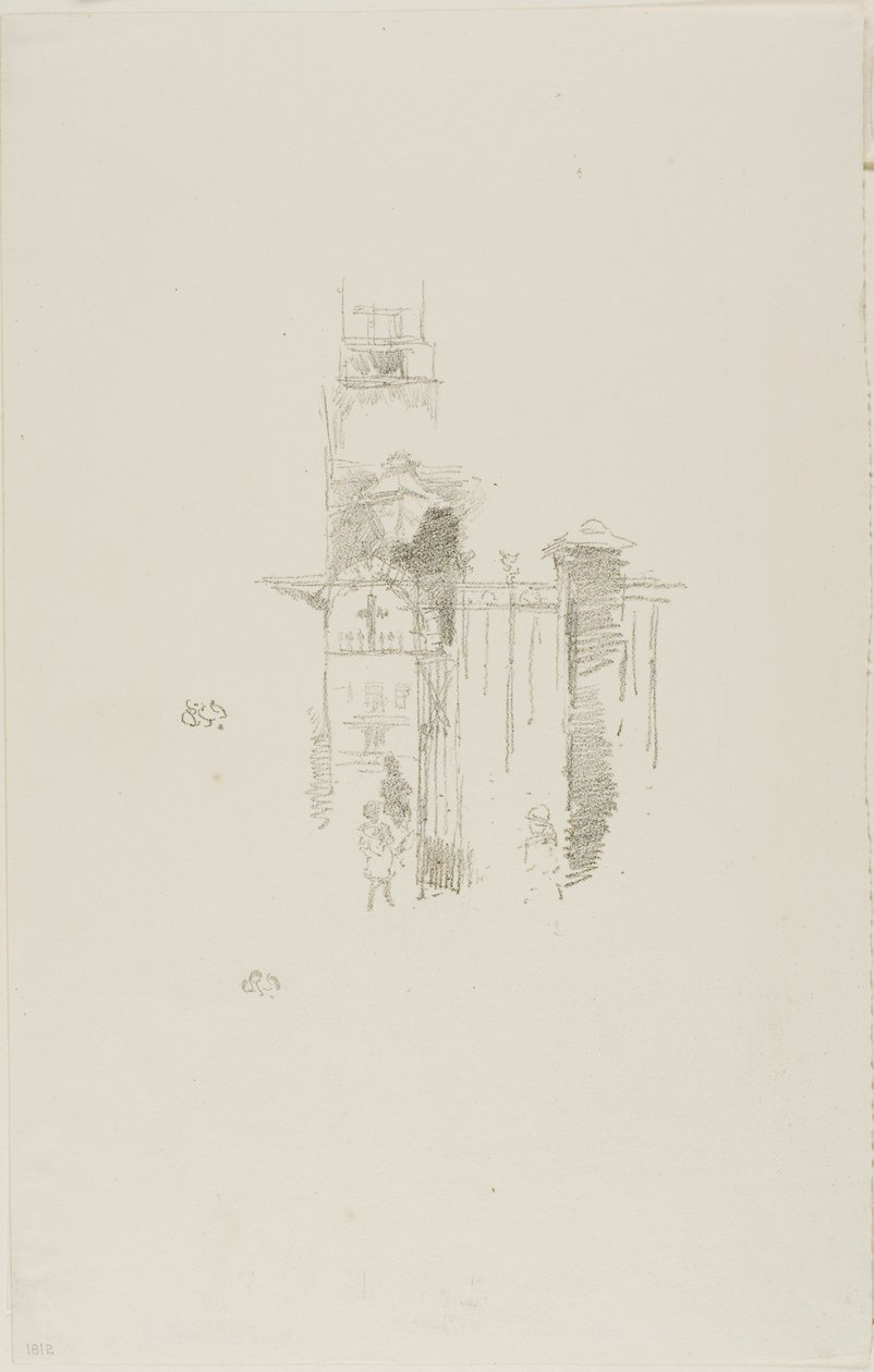 Vstupní brána od James Abbott McNeill Whistler