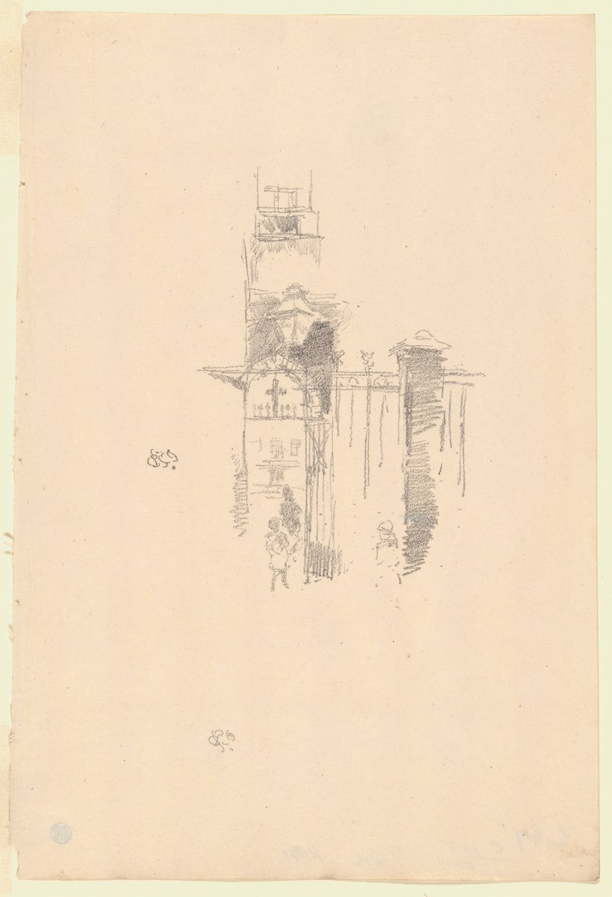 Vstupní brána od James Abbott McNeill Whistler