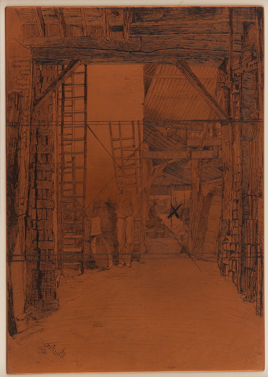 Leptací deska: Vápenný hořák od James Abbott McNeill Whistler