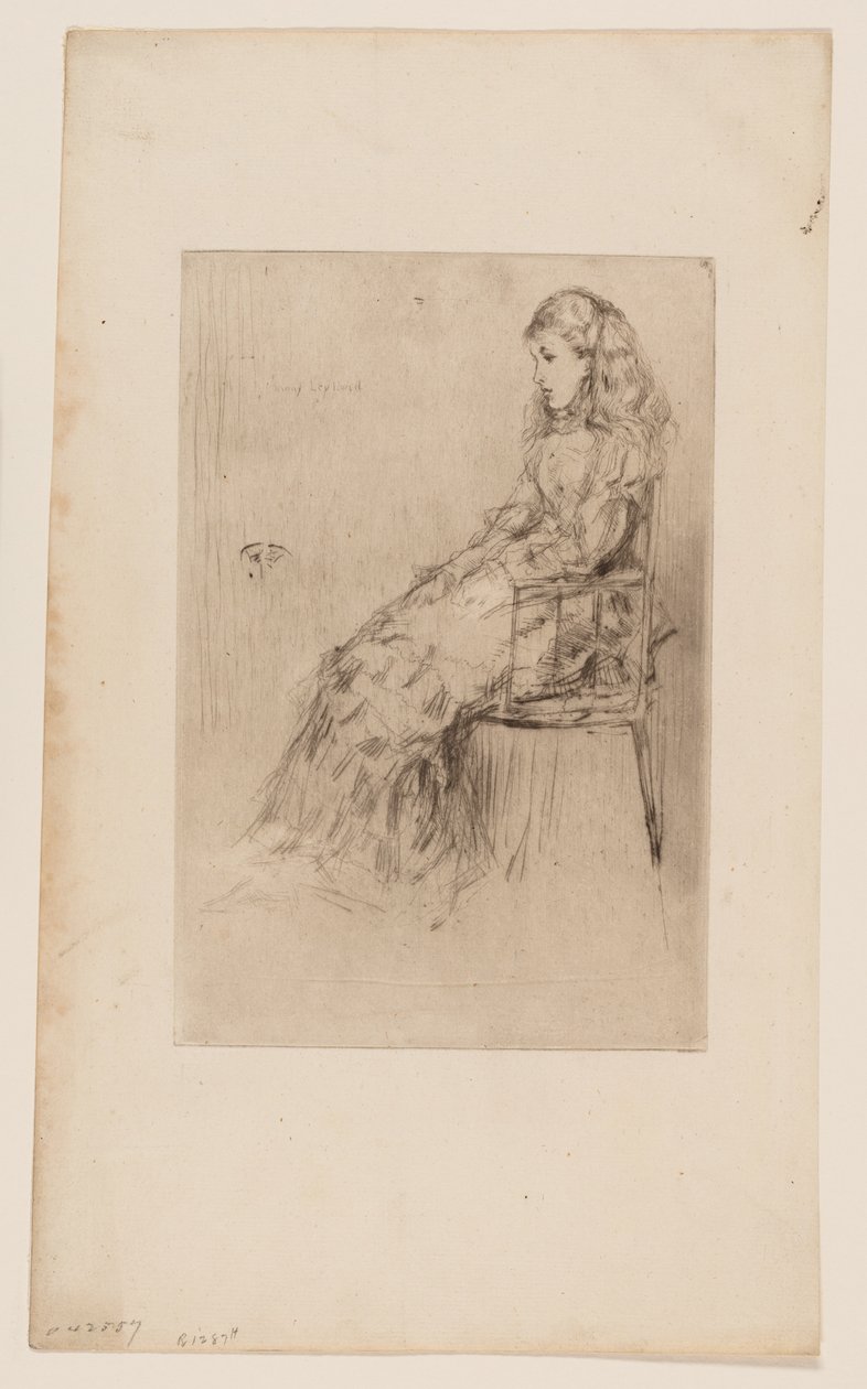 Fanny Leyland od James Abbott McNeill Whistler