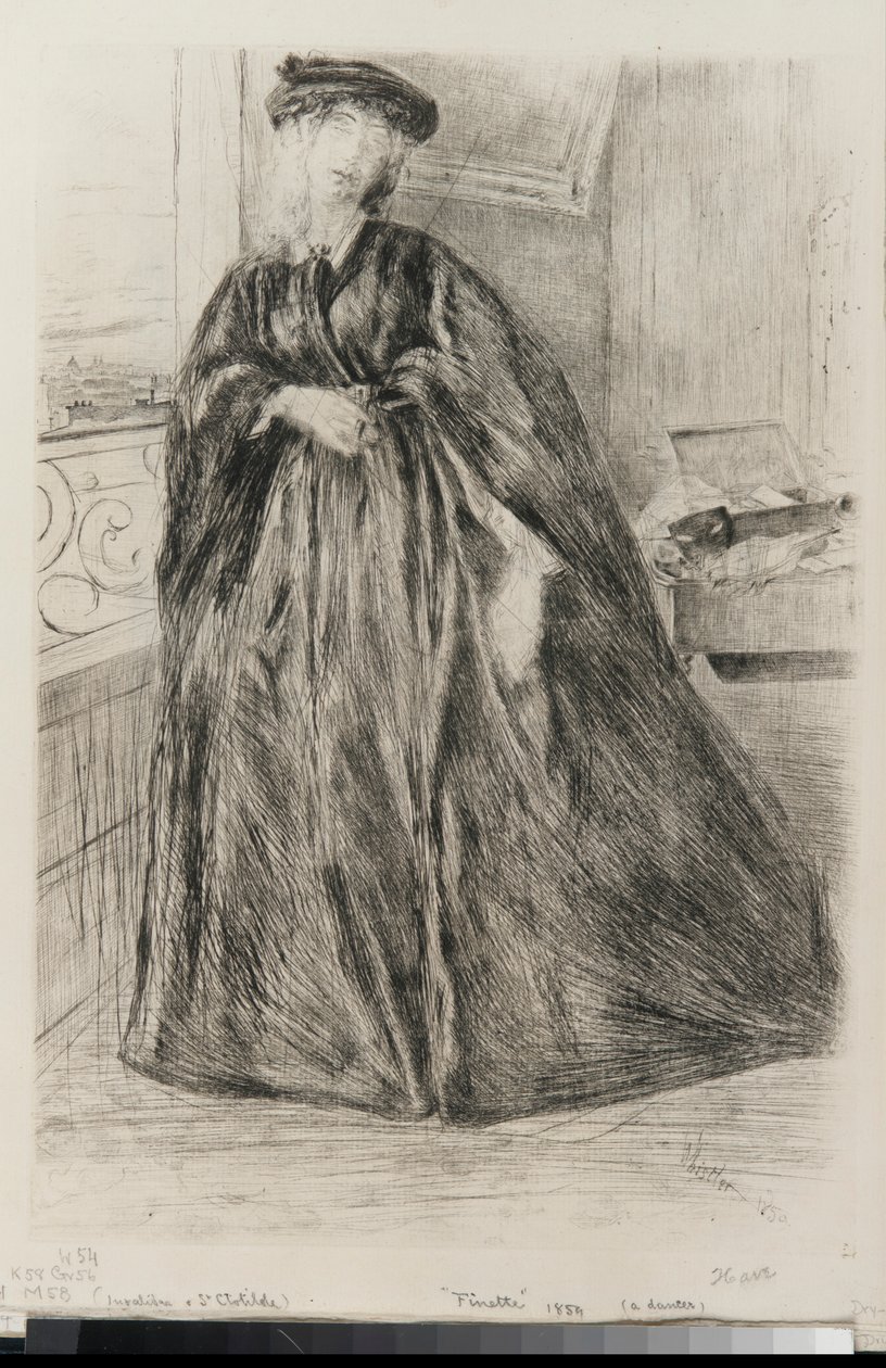 Finette od James Abbott McNeill Whistler