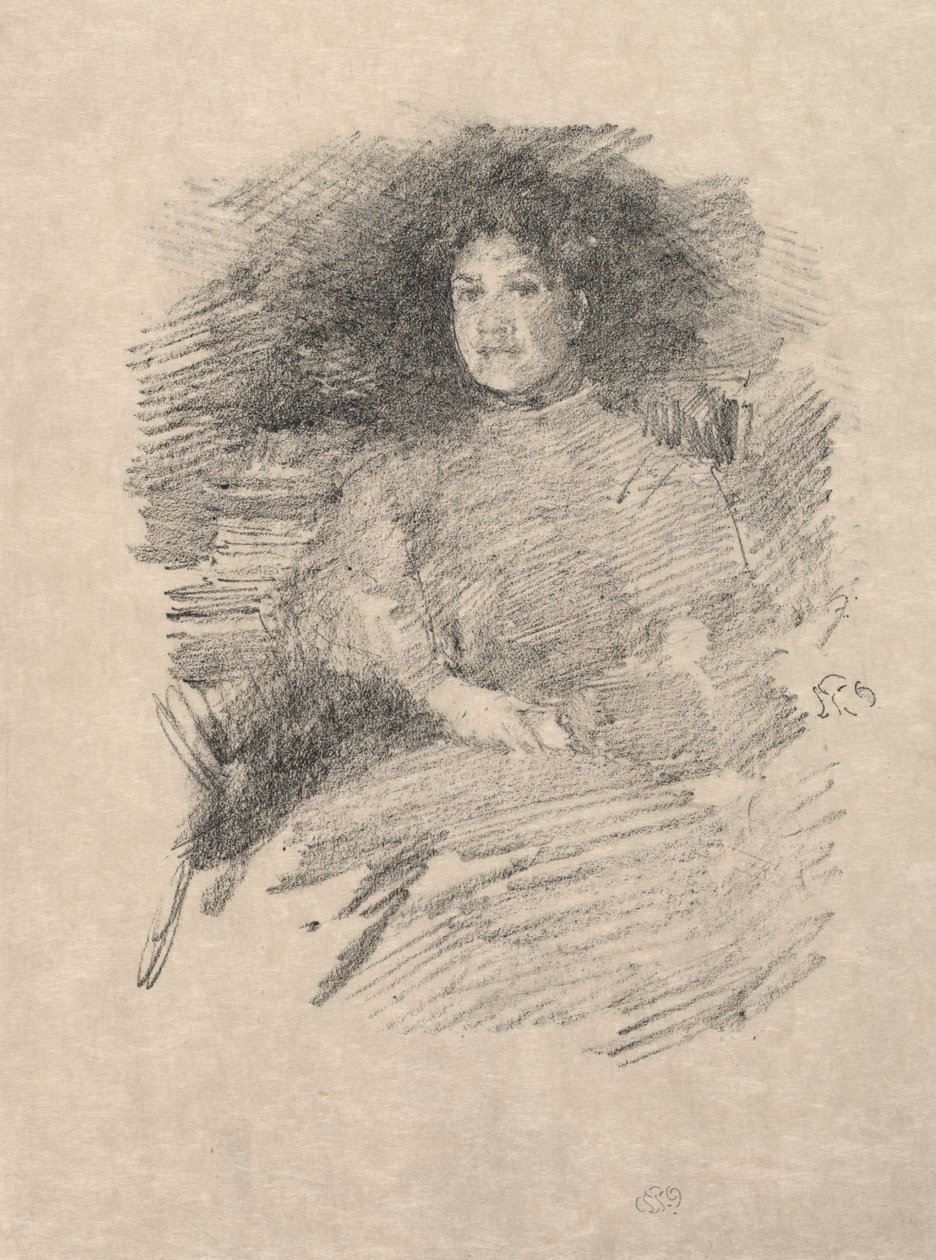Firelight (paní Pennellová) od James McNeill Whistler