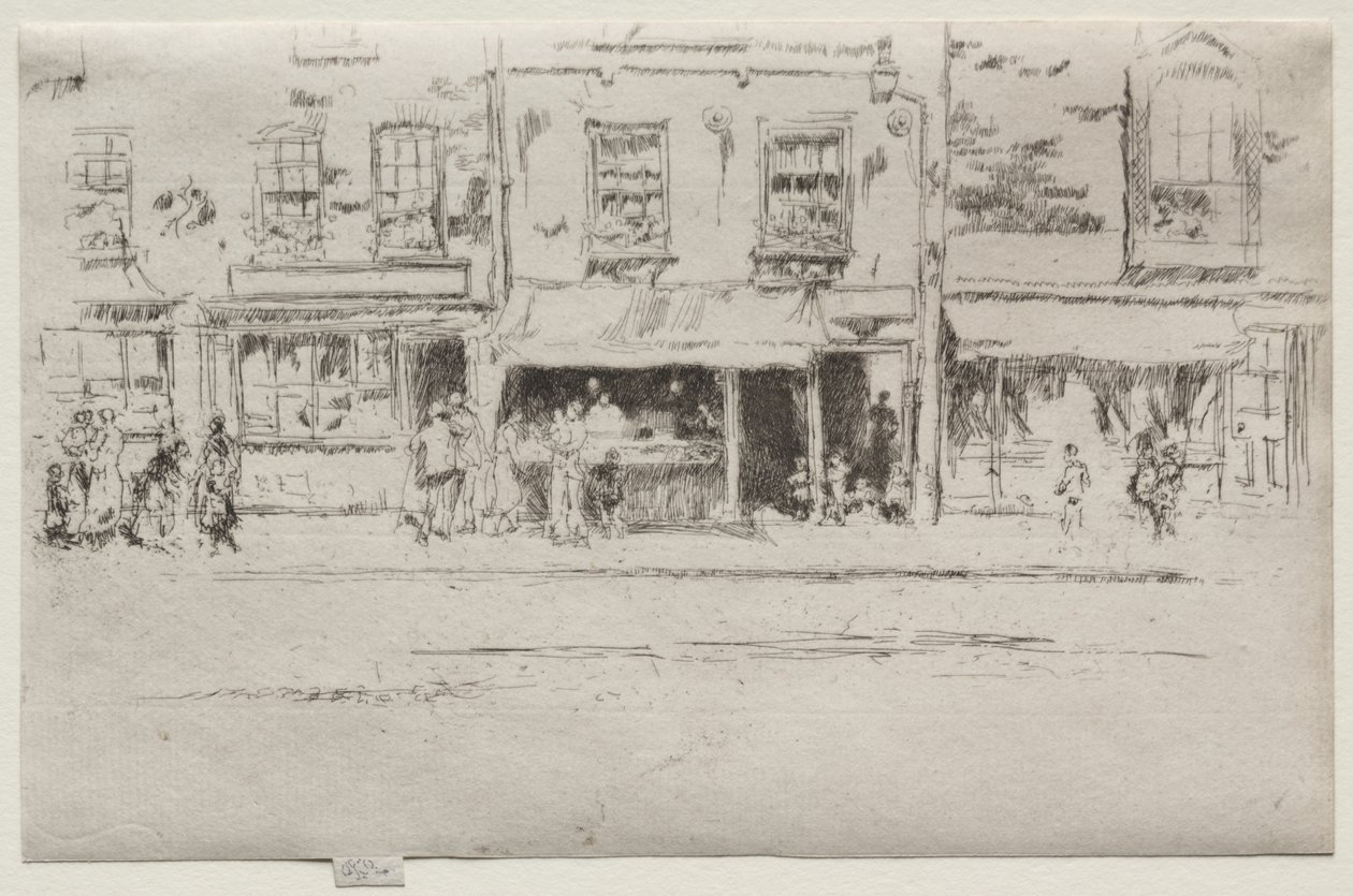Rybárna, Chelsea od James McNeill Whistler