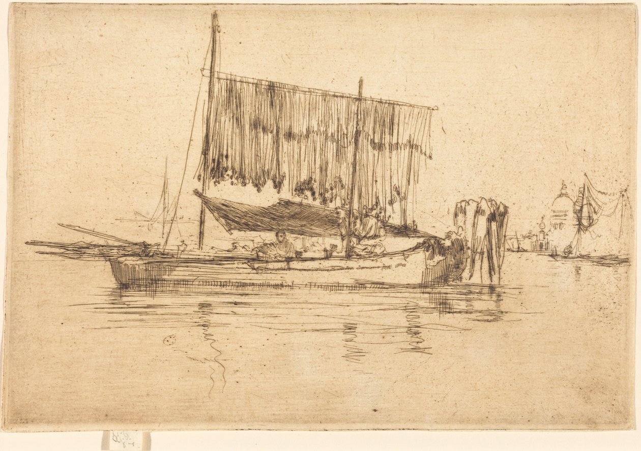 Rybářská loď od James McNeill Whistler