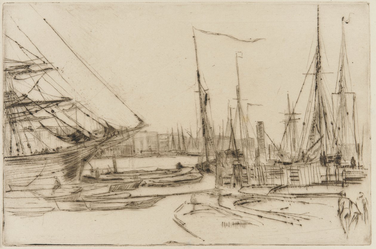 Z Billingsgate od James Abbott McNeill Whistler