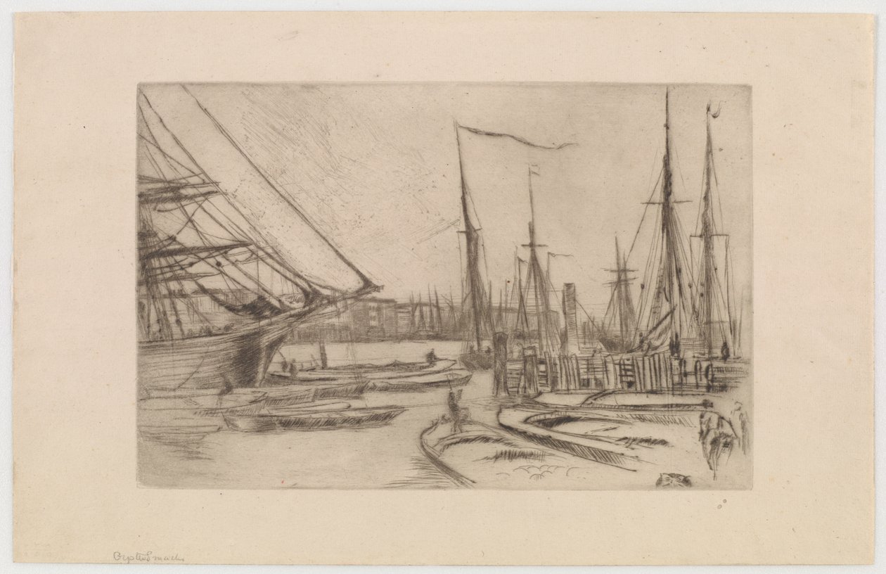 Z Billingsgate od James Abbott McNeill Whistler