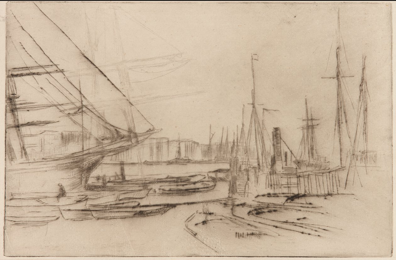 Z Billingsgate od James Abbott McNeill Whistler