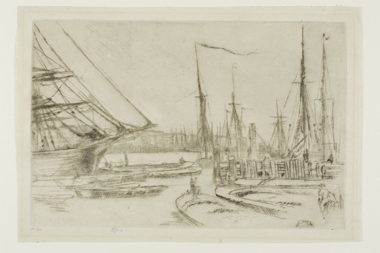 Z Billingsgate od James Abbott McNeill Whistler
