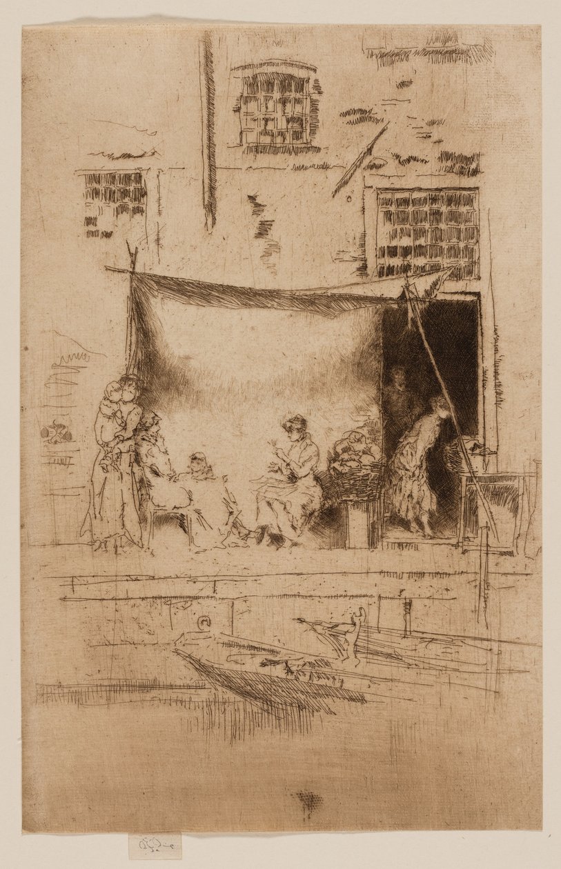 Stánek s ovocem od James Abbott McNeill Whistler