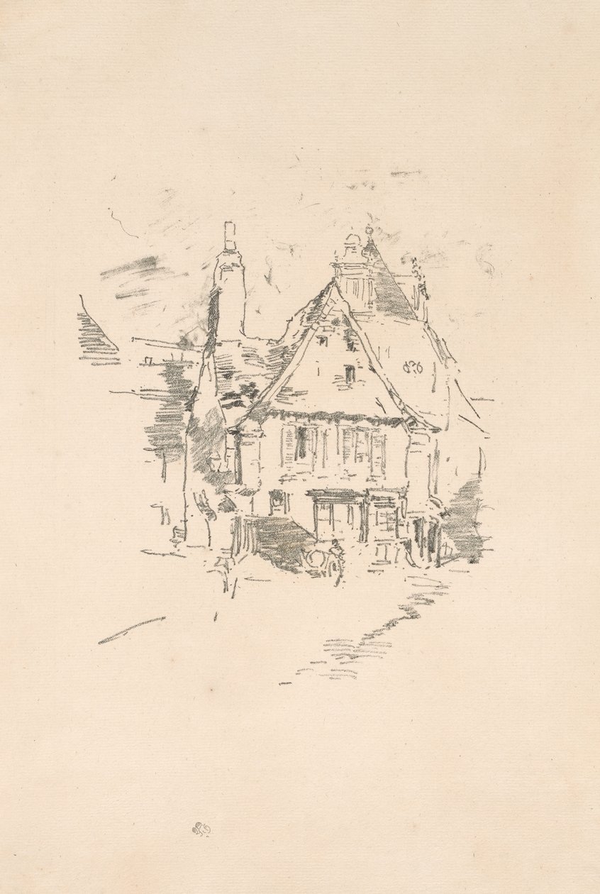 Sedlové střechy od James Abbott McNeill Whistler