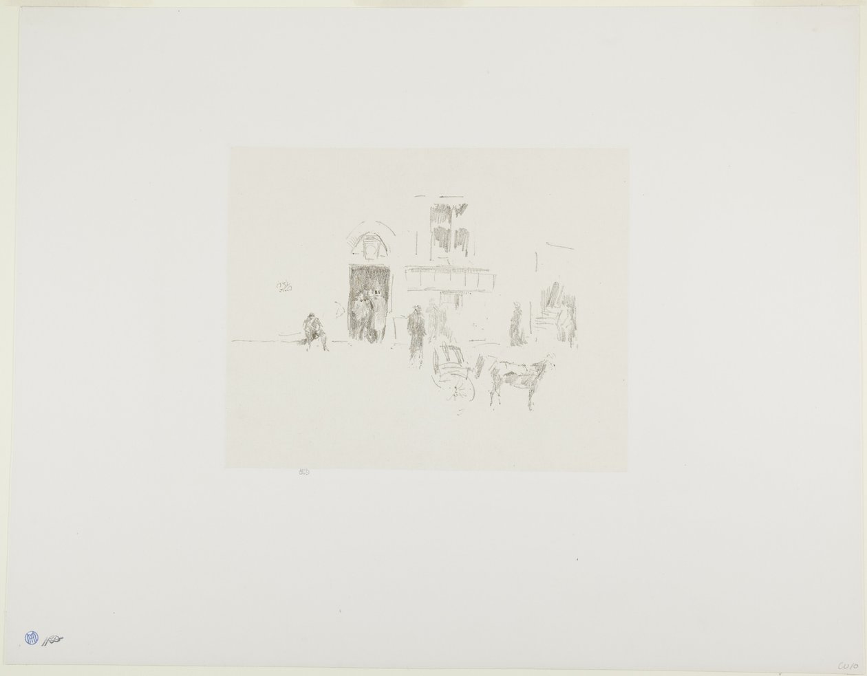 Gaiety Stage Dveře od James Abbott McNeill Whistler