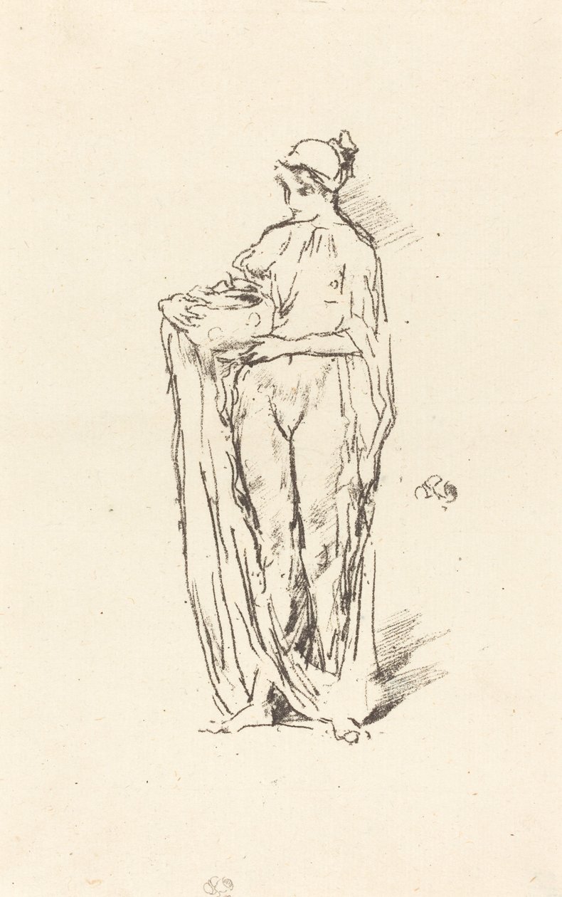 Dívka s mísou od James Abbott McNeill Whistler