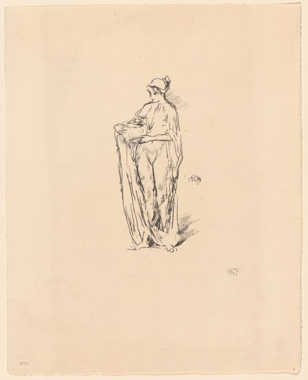 Dívka s mísou od James Abbott McNeill Whistler