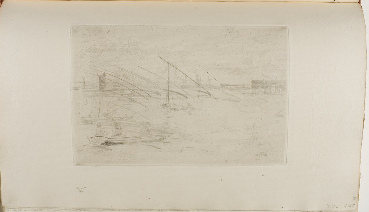 Greenhithe od James Abbott McNeill Whistler