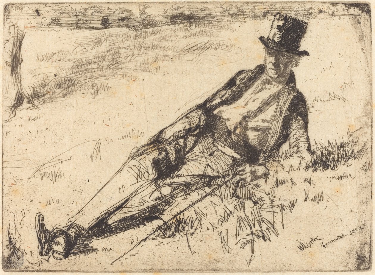 Greenwichský důchodce od James Abbott McNeill Whistler