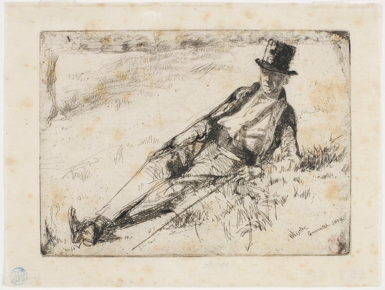 Greenwichský důchodce od James Abbott McNeill Whistler