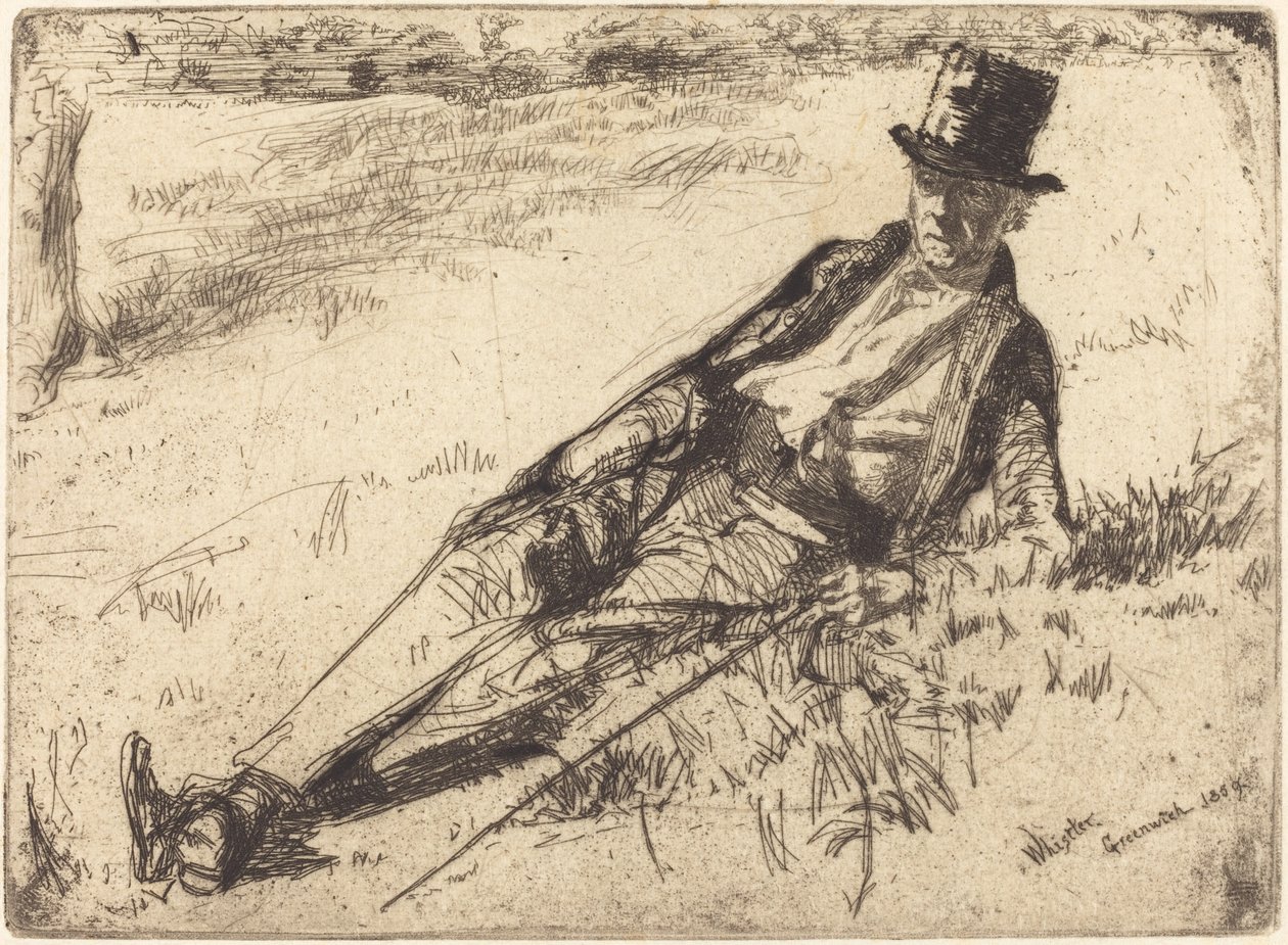 Greenwichský důchodce od James Abbott McNeill Whistler