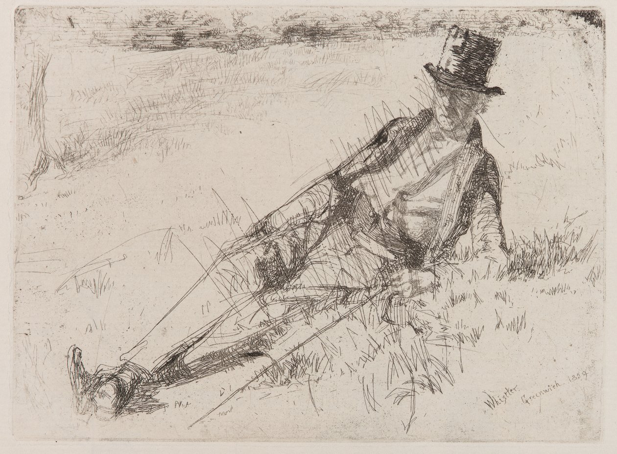 Greenwichský důchodce od James Abbott McNeill Whistler