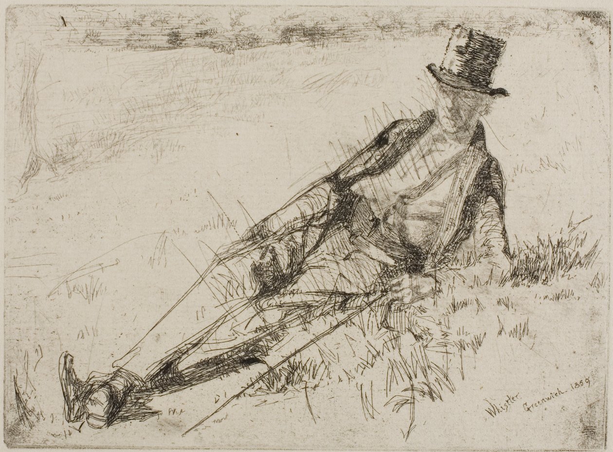 Greenwichský důchodce od James Abbott McNeill Whistler