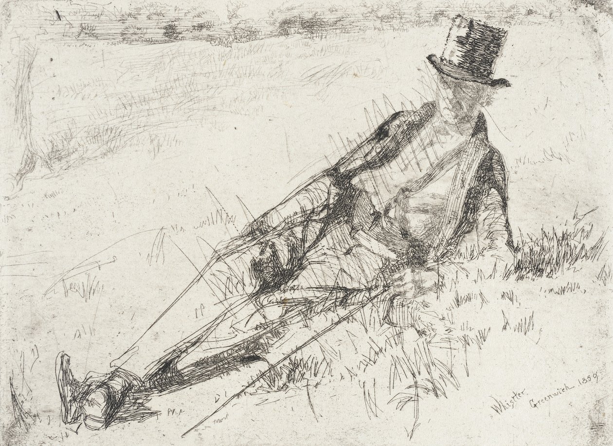Greenwichský penzista od James McNeill Whistler