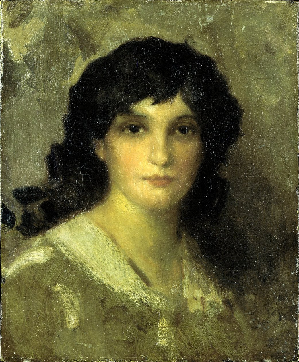 Hlava mladé ženy od James McNeill Whistler
