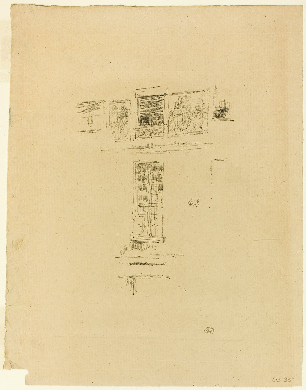 Hotel Colbert, Windows od James McNeill Whistler