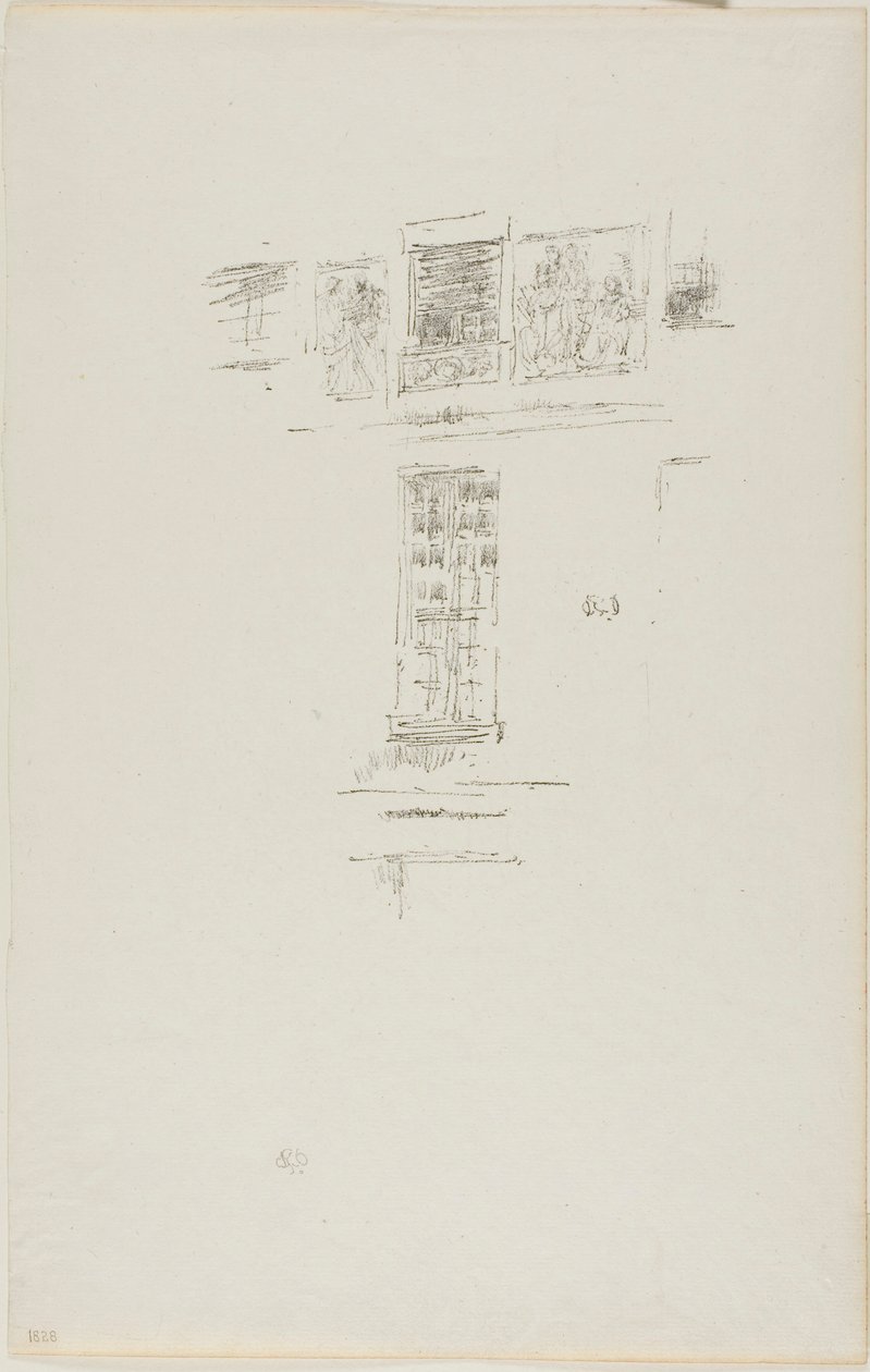 Hotel Colbert, Windows od James McNeill Whistler