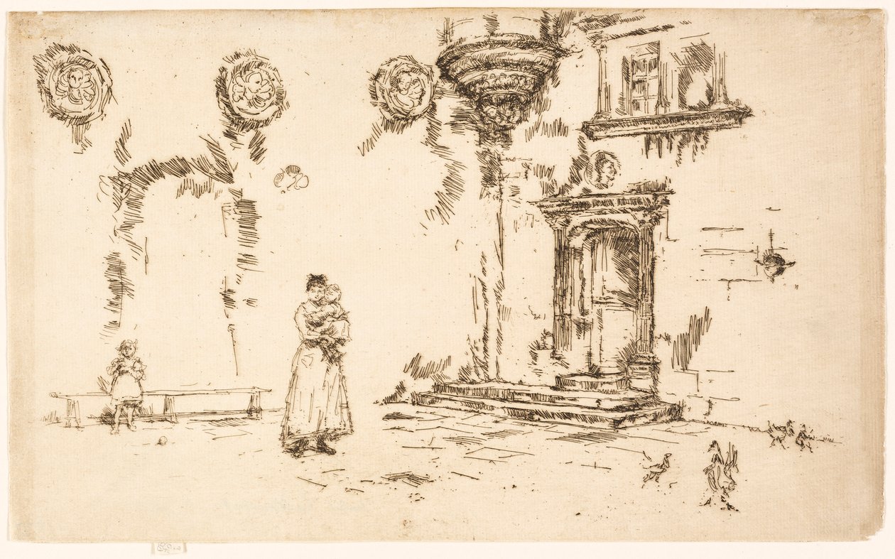 Recenze Hotel Lallemant, Bourges od James McNeill Whistler