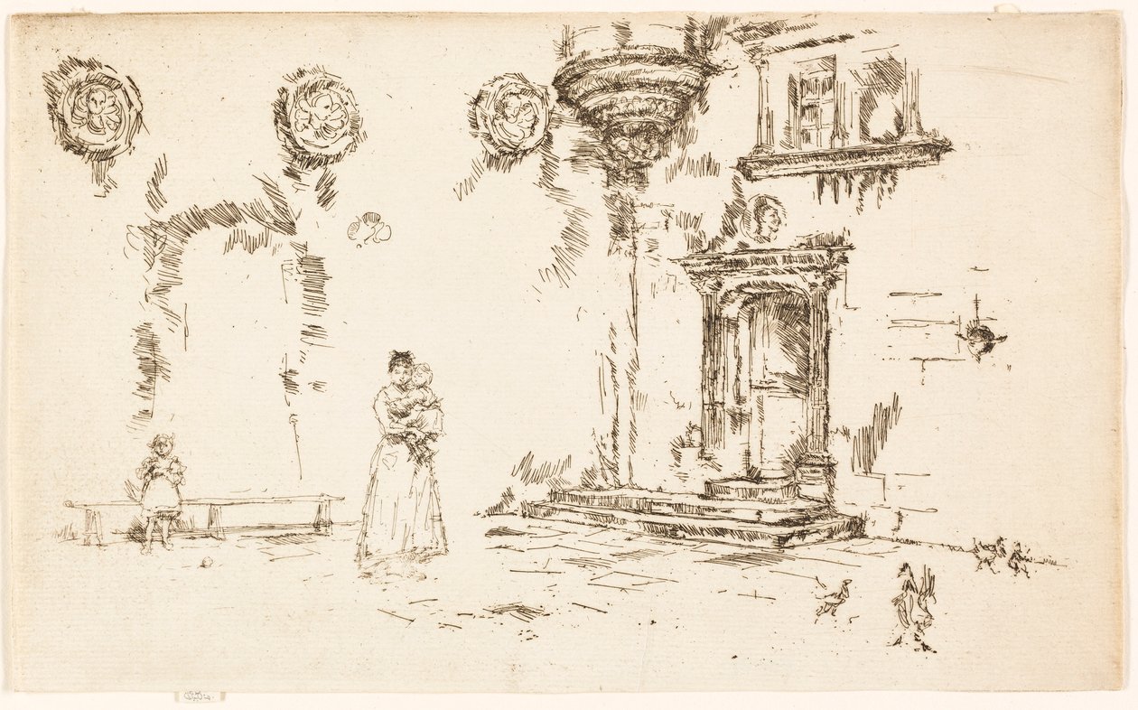 Recenze Hotel Lallemant, Bourges od James McNeill Whistler