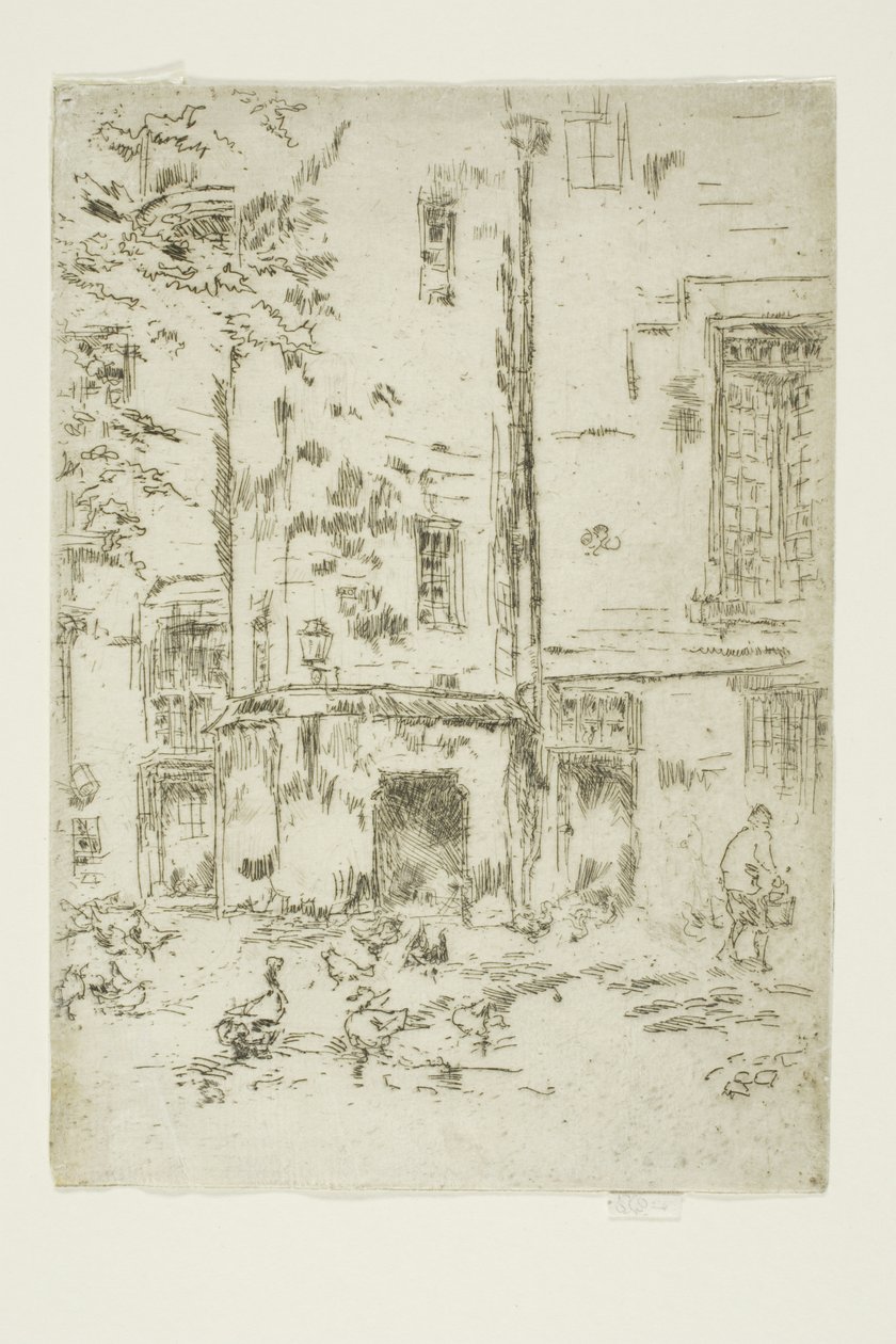 Hotel Bílý kříž od James McNeill Whistler