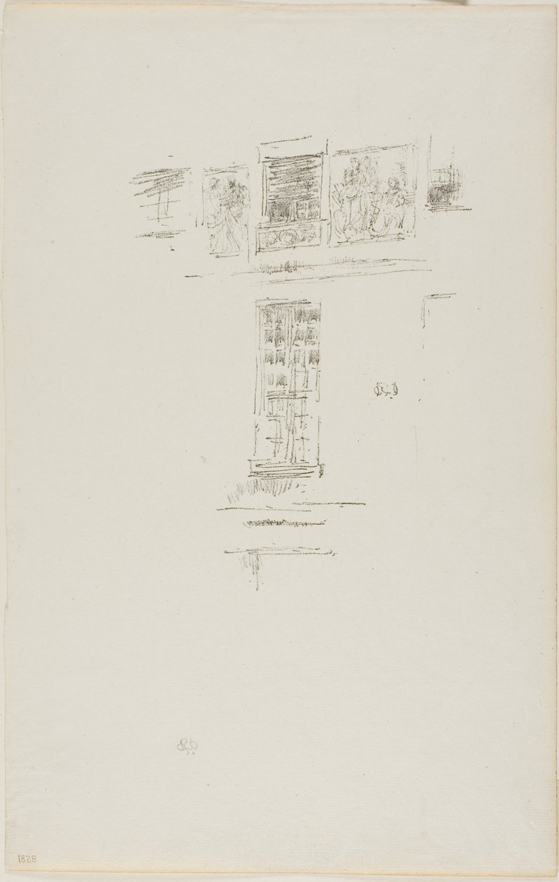 Hotel Colbert, Windows od James Abbott McNeill Whistler