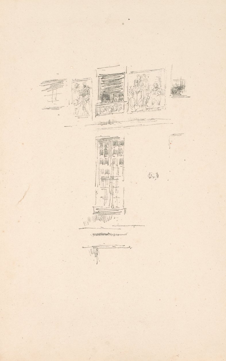 Hôtel Colbert, Windows od James McNeill Whistler