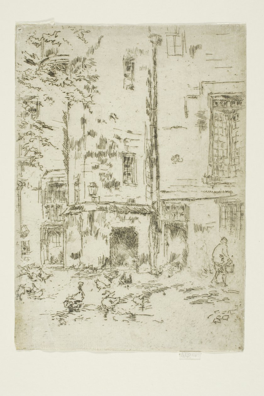 Hotel Bílý kříž od James Abbott McNeill Whistler