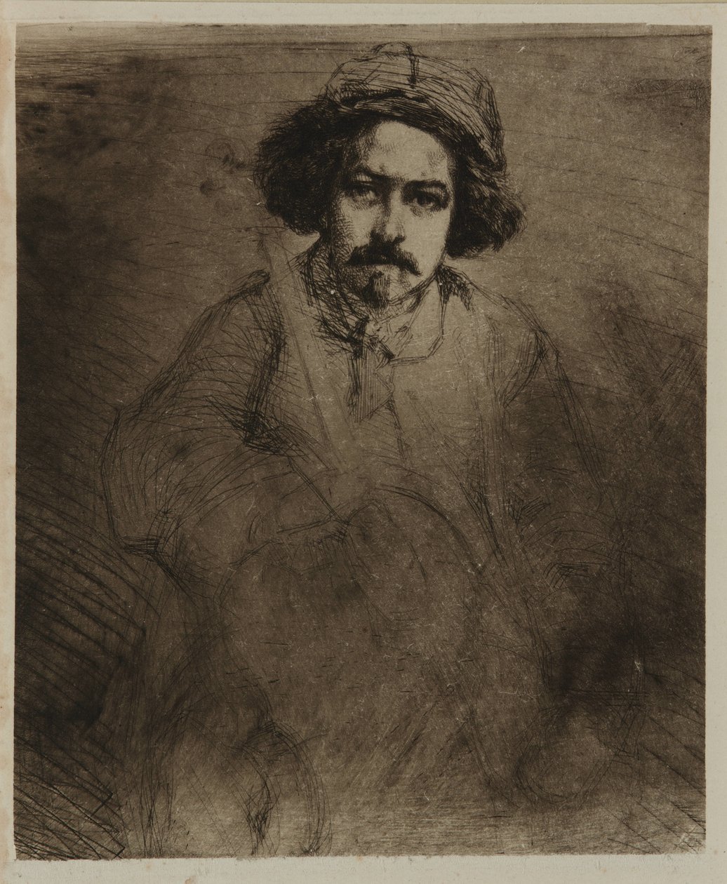 J. Becquet, sochař od James Abbott McNeill Whistler
