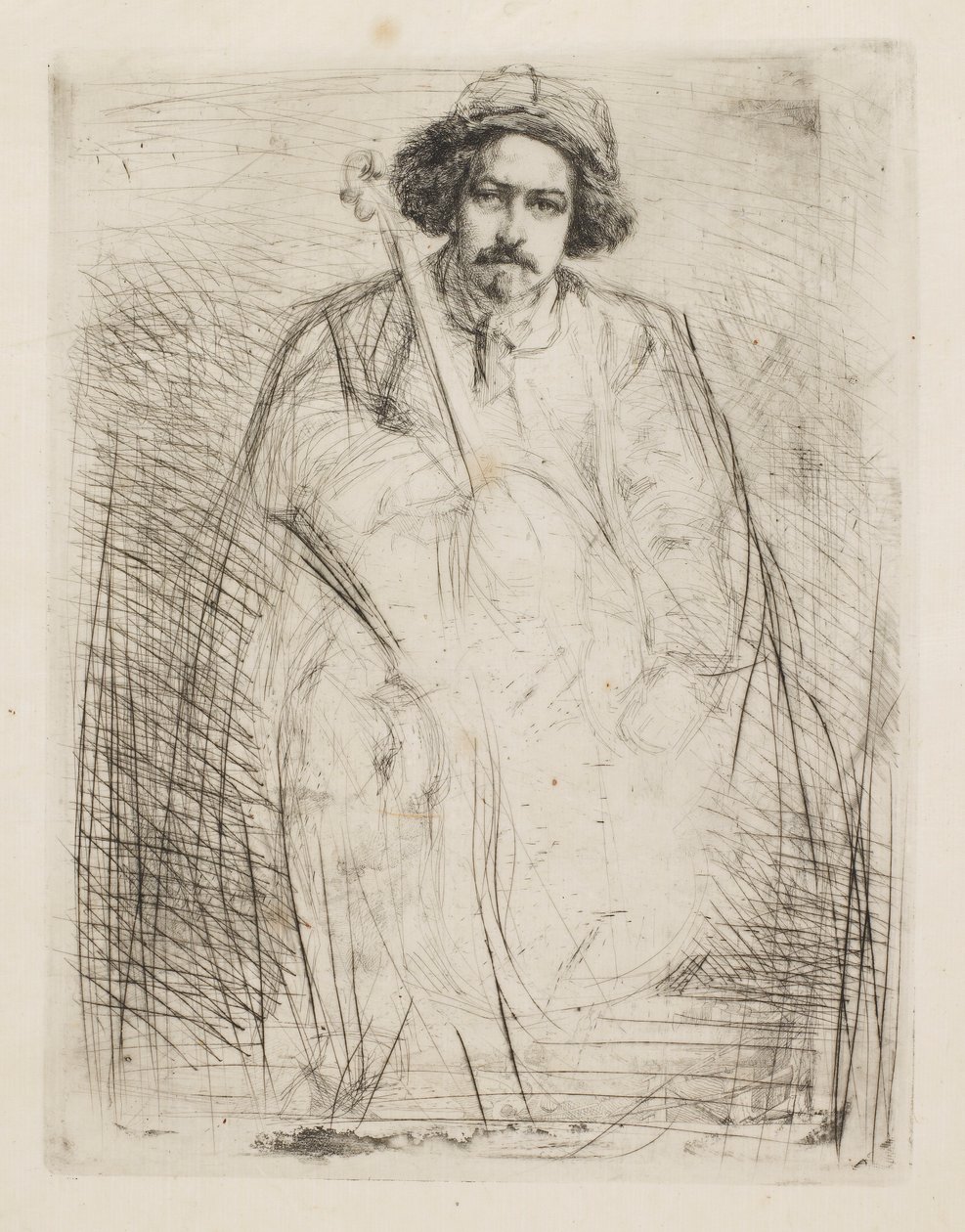 J. Becquet, sochař od James Abbott McNeill Whistler