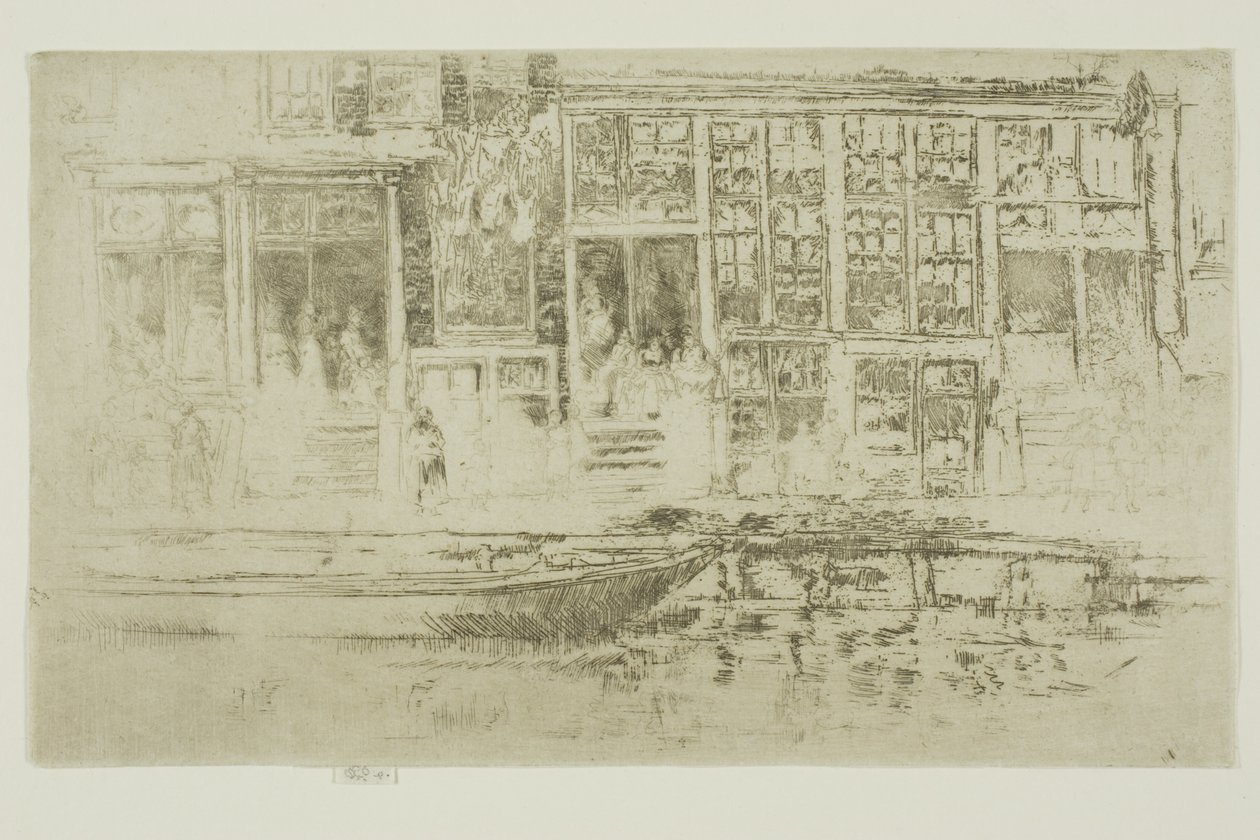 Židovská čtvrť, Amsterdam od James McNeill Whistler