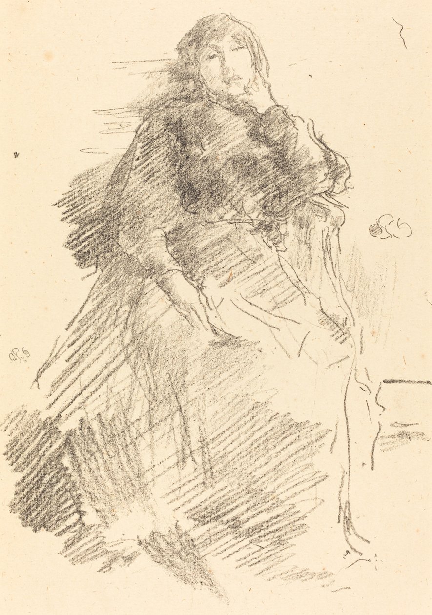 Krásná Líná Paní od James Abbott McNeill Whistler