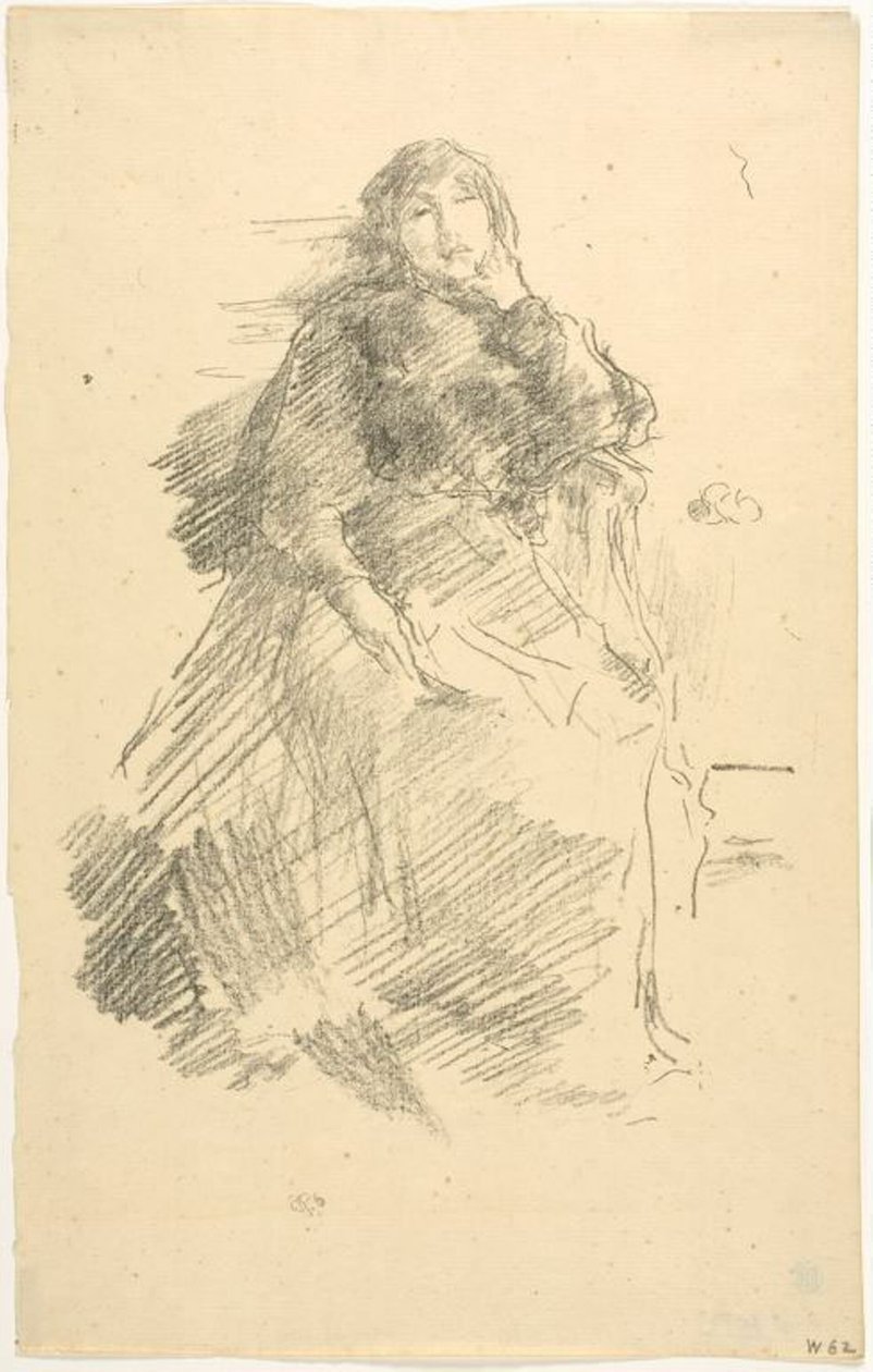 Krásná Líná Paní od James Abbott McNeill Whistler