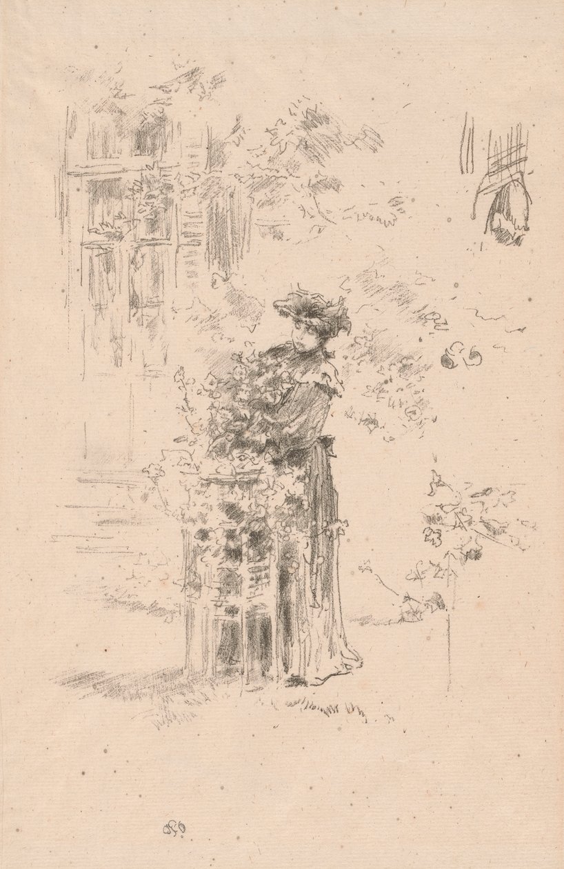 Krásný zahradník od James McNeill Whistler