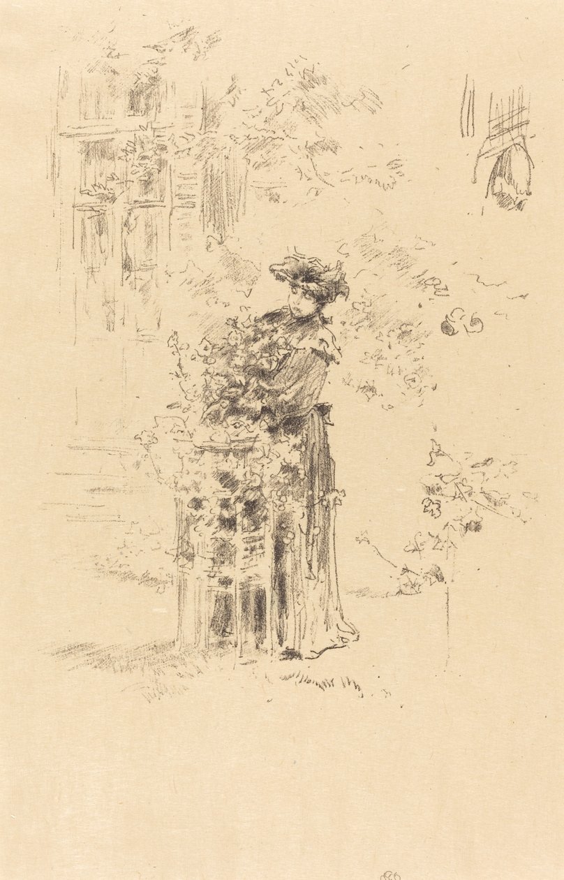 Krásný zahradník od James Abbott McNeill Whistler