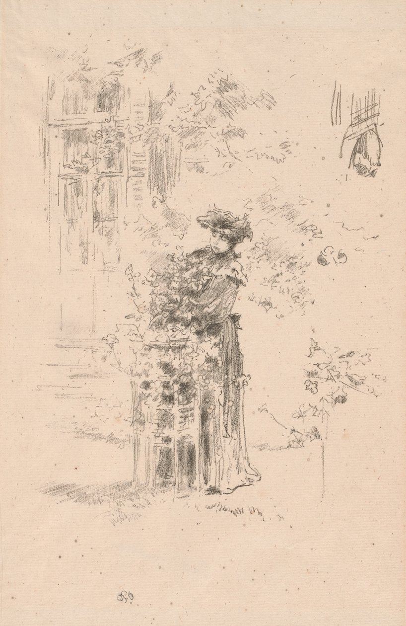 Krásný zahradník od James Abbott McNeill Whistler