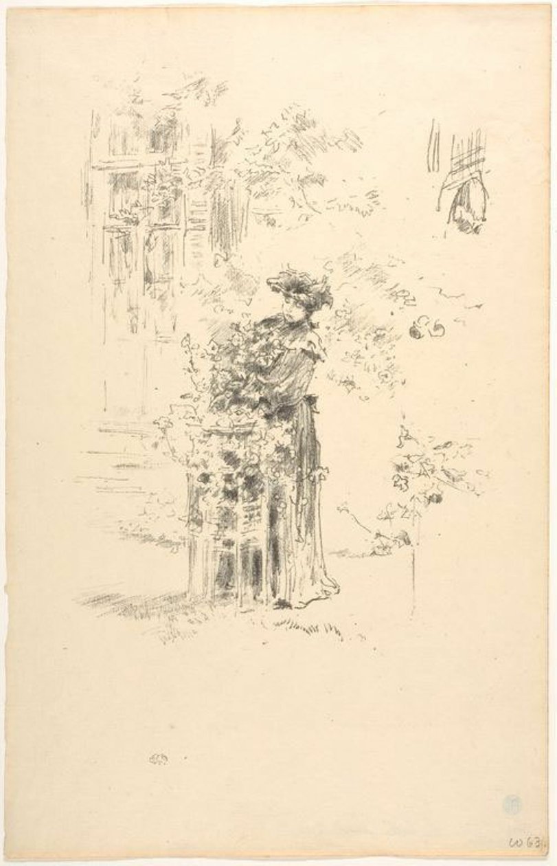 Krásný zahradník od James Abbott McNeill Whistler