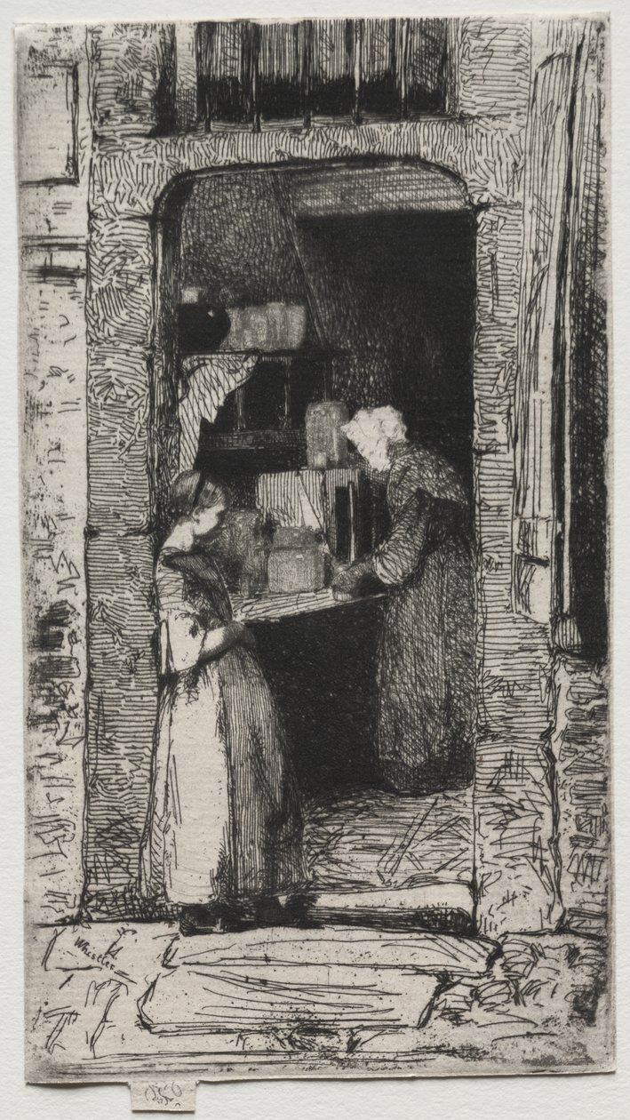 Prodejkyně hořčice od James McNeill Whistler
